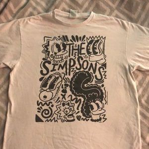 The Simpsons graphic tee